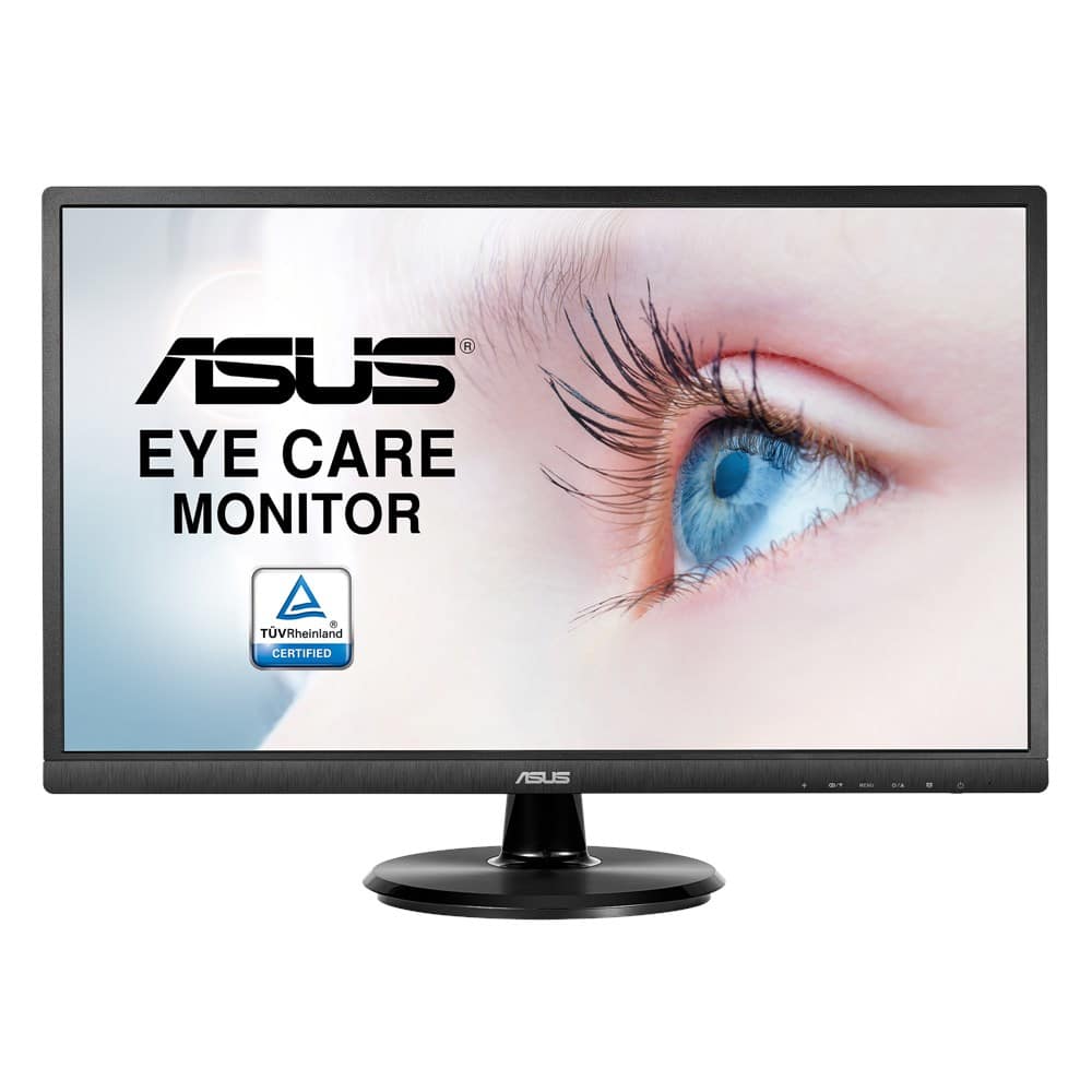Monitor                                                                                                                                                                 Full Hd Asus Va249he - 23.8 Pulgadas, 250 Cd / M², 1920 X 1080 Pixeles, 5 Ms, Negro