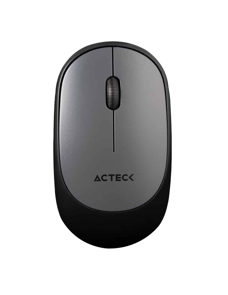 Mouse                                                                                                                                                            Inalámbrico  Acteck Mm276w - Gris, 2 Botones, Inalámbrico, 1200 Dpi