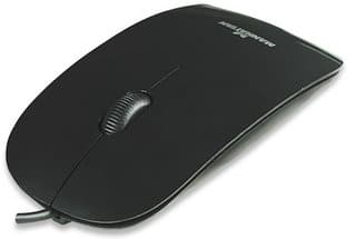 Mouse                                                                                                                                                            Manhattan - Negro, 3 Botones, Usb, Óptico, 1000 Dpi