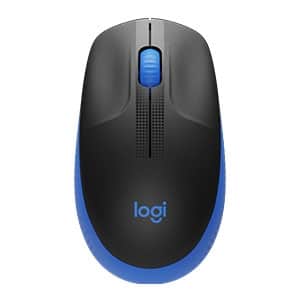 Mouse                                                                                                                                                               Inalámbrico  Logitech M190 - Azul, Inalámbrico