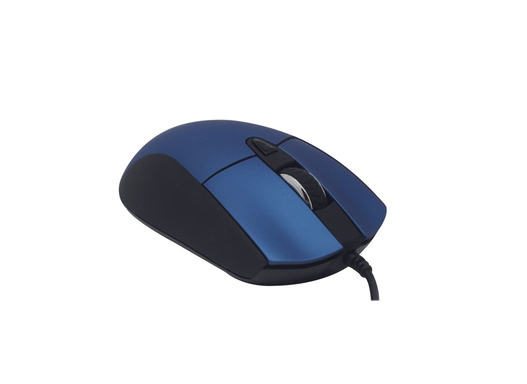 Mouse                                                                                                                                                            Naceb Technology Na-0115a - Azul, 6 Botones, Alámbrico, Óptico, 800 - 2400 Dpi