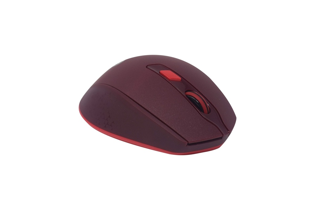 Mosue                                                                                                                                                            Naceb Technology Na-0119r - Rojo, 6 Botones, Inalámbrico, 1200 - 2400 Dpi