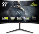 Monitor                                                                                                                                    Gaming  Yeyian Ymc-70102 - 27 Pulgadas, 1920 X 1080 Pixeles, 1 Ms