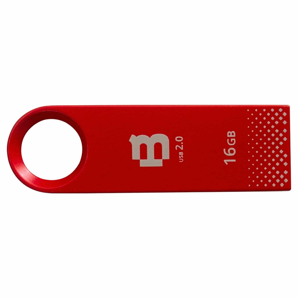 Memoria                                                                                                                                                  Usb Blackpcs De 16gb 2108 Acabado Metálico. Color Rojo (mu2108r-16) -