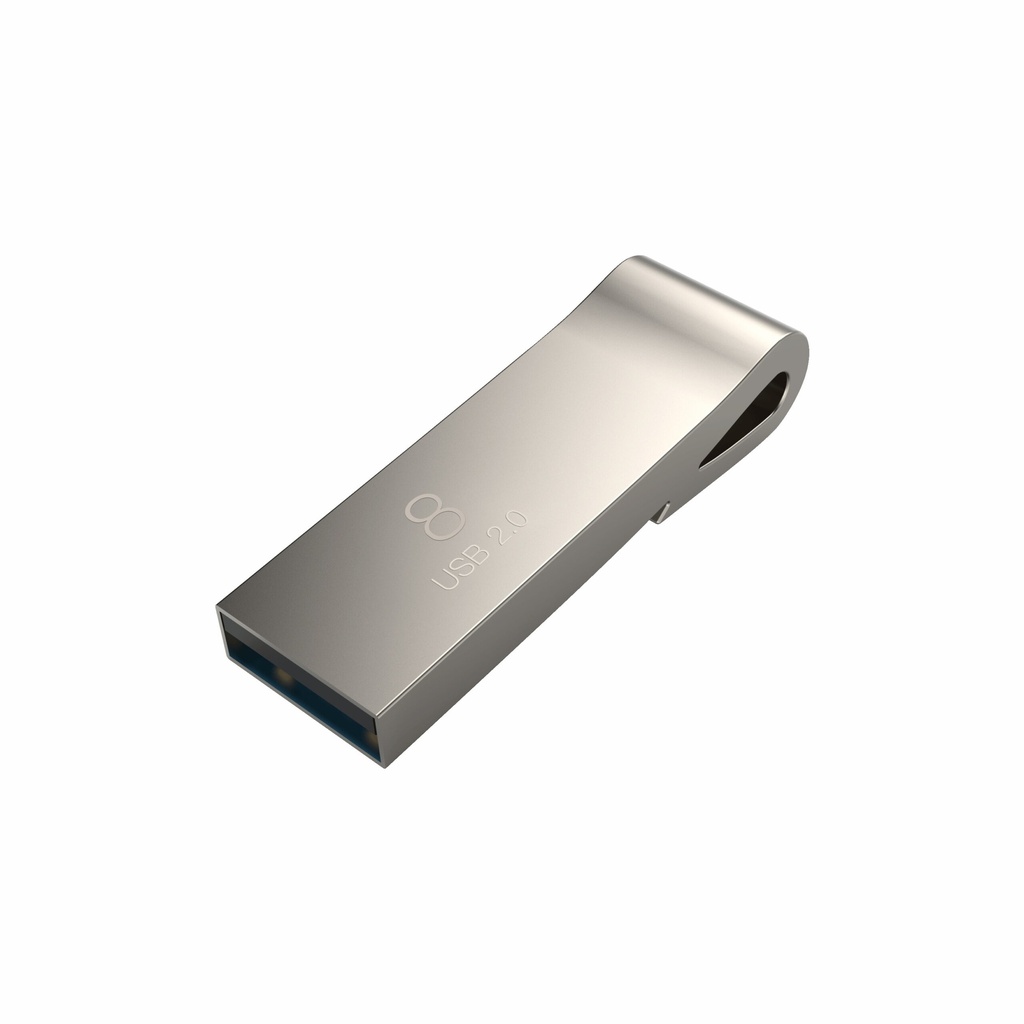 Memoria                                                                                                                                                 Usb Acer Uf200 De 8gb Bl.9bwwa.501 30 Mb/s Lectura 15mb/s Escritura - Acabado Metálico. Color Plata
