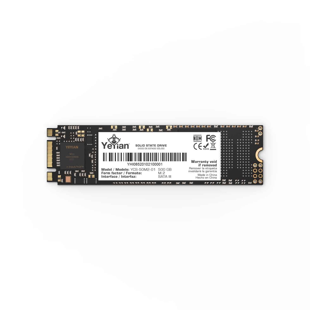 Unidad                                                                                                                                                                                                                                                                                                                                                                                                                                                                                                         Ssd M.2 Yeyian Valk Serie 4200 500gb Sata 3 Ycs-50m2-01