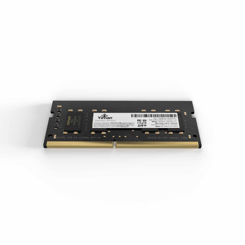 Memoria                                                                                                                                                                                                                                                                                                                                                                                                                                                                                                                                                Yeyian Ddr4 Gaming Ycm-8sd-01 Vetra 2000 8gb Sodimm Ddr4 2666m