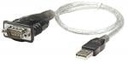 Convertidor                                                                                                                                                                                                                                                                                                                                                                                                                                                                            De Usb A Serial Manhattan - Rs-232, Usb A, Macho/macho, Gris, 0, 45 M