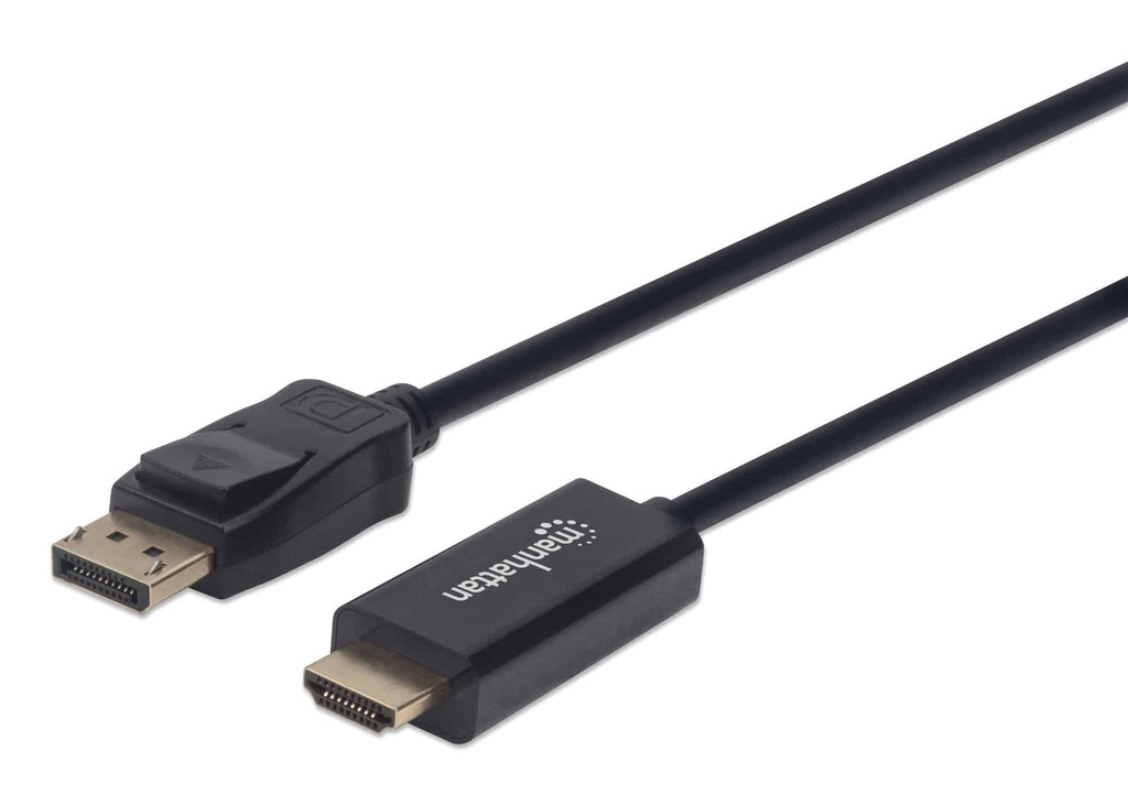 Cable                                                                                                                                                                                                                                                                                                                                                                                                                                                                      Displayport A Hdmi Manhattan 152662 - 1 M, Displayport, Hdmi, Negro, Macho/macho