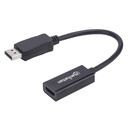 Adaptador                                                                                                                                                                                                                                                                                                                                                                                                                                                                               Pasivo Displayport A Hdmi (151634) Manhattan Adaptador Pasivo De Displayport Macho A Hdmi Hembra -