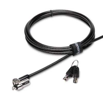 Candado                                                                                                                                                                                                                                                                                                              De Llave Para Laptops Kensington K65020ww Microsaver 2.0 - 1.8 Metros, Negro