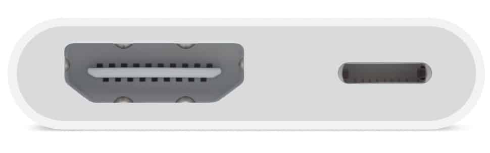 Adaptador                                                                                                                                                                                                                                                                                                                                                                                                                                                                         Lightning A Av Digital Apple - Color Blanco, Apple, Adaptadores