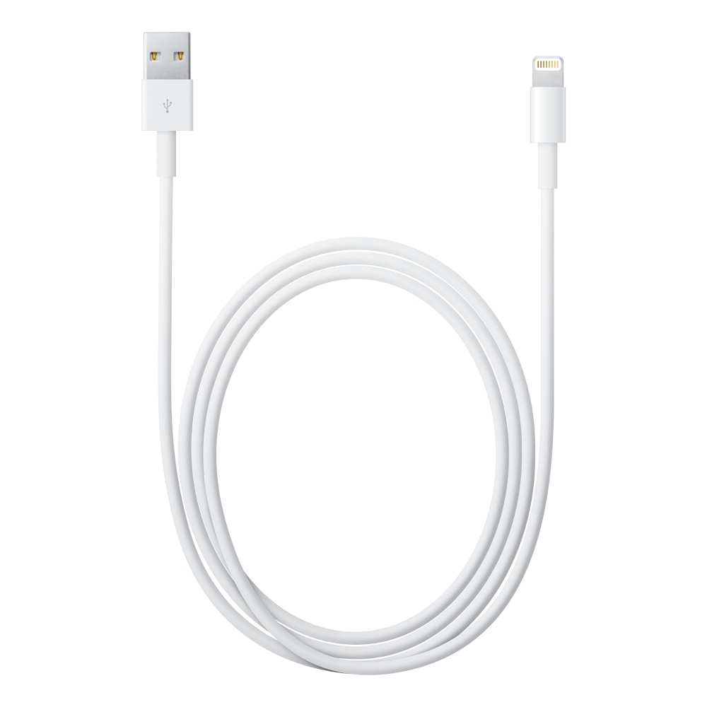 Cable                                                                                                                                                                                                                                                                                                                                                                                                                                                                           Lightning A Usb Apple - Color Blanco, 2 M, Cable Lightning