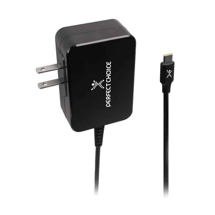 Adaptador                                                                                                                                                                                                                                                                                                                                                                                                                                                                       De Corriente 65w Tipo C Perfect Choice Pc-240419 -
