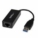 Tarjeta                                                                                                                                                                                                                                                                                                                                                                                                                                                                    De Red Externa Startech.com - Usb 3.0, Rj/45, Macho/hembra, Negro