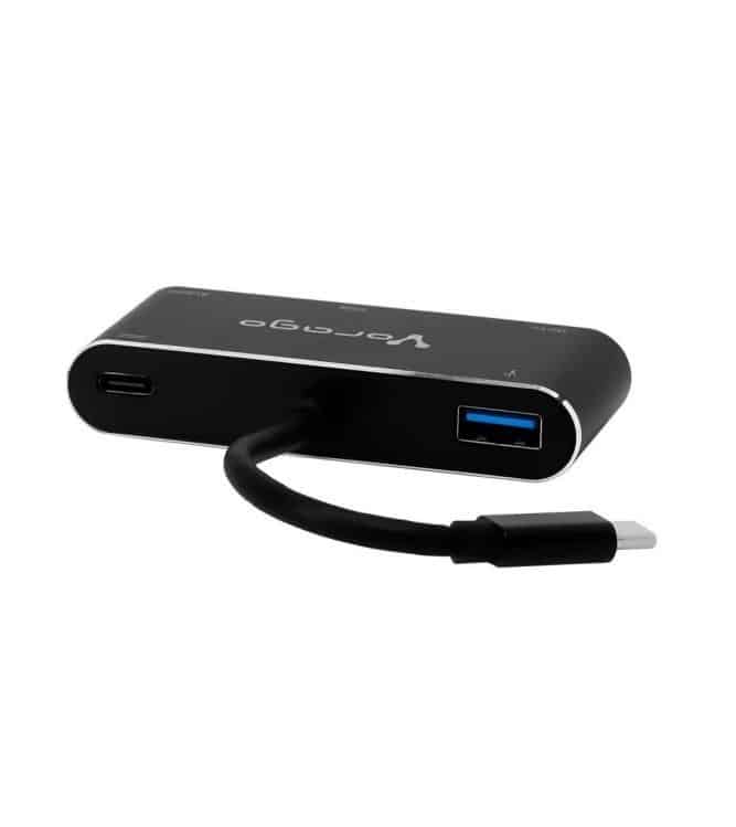 Convertidor                                                                                                                                                                                                                                                                                                     Vorago 5 En 1 Adp-350 Usb Tipo C A Hdmi - Vga, Usb 3.0, Jack 3.5mm, Pd
