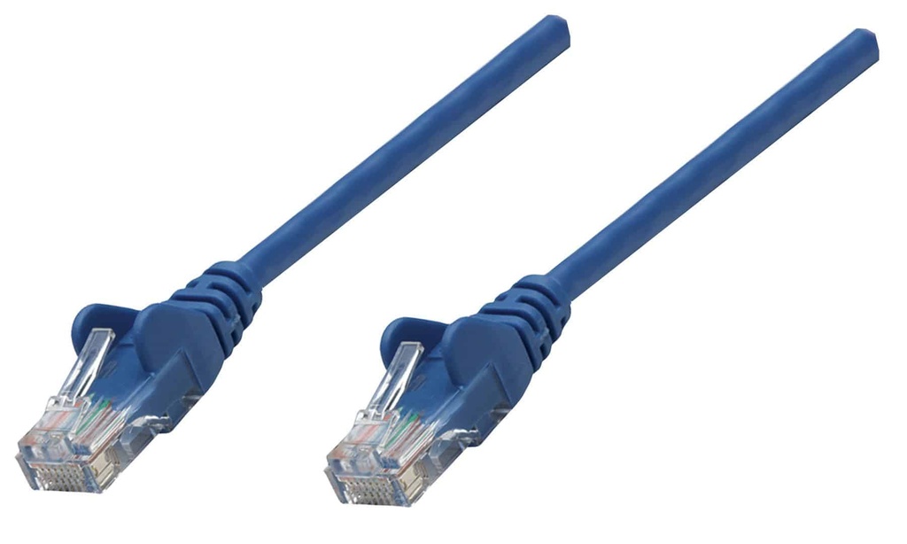 Cable                                                                                                                                                                                                                                                                                                De Red Cat6a S/ftp Intellinet 741538 - 90 Cm, Rj-45, Rj-45, Macho/macho, Azul