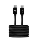 Cable                                                                                                                                                                                                                                                                                         Vorago Cab-124-bk - Usb C, Usb C, Macho/macho, 1 M, Negro
