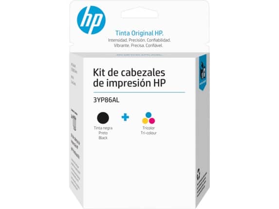 Hp                                                                                                                                                                                                                                                     Kit Cabezal 3yp86al Negro/tricolor -
