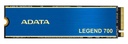 Unidad                                                                                                                                                                                                   De Estado Sólido Adata Legend 700 256gb Pcie Gen3x4 M.2 2280 - Con Disipador De Aluminio. Aleg-700-256gcs