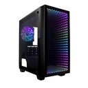 Gabinete                                                                                                                                                                                                          Gaming Game Factor Csg560 - Atx, Micro Atx, Mini Itx, Gabinete, Micro Atx, Negro