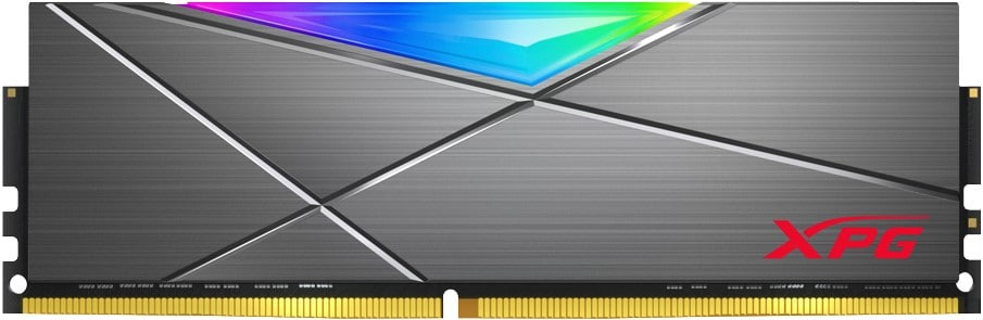 Memoria                                                                                                                                                                              Ram Adata Spectrix D50 - 8 Gb, Ddr4, 3200 Mhz, Udimm, Con Iluminación Rgb. Disipador Tungsten Grey