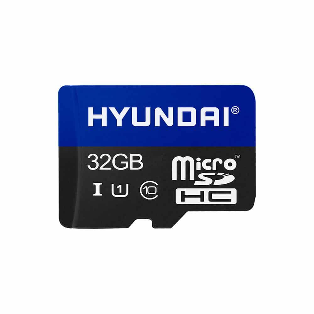 Memoria                                                                                                                                                                               Micro Sd Hyundai Sdc32gu1 - 32 Gb, Negro, Clase 10