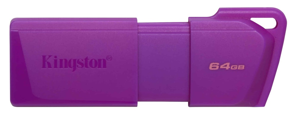 Memoria                                                                                                                                                                           Usb De 64gb Kingston Kc-u2l64-7lp (neon Morado) -
