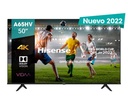 Televisor                                                                                                                                                                                                  Hisense 50a65hv - 50 Pulgadas, Led 4k Uhd, 3840 X 2160 Pixeles, Smart Vidaa
