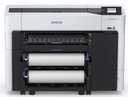 Epson                                                                             Surecolor T3770de (sct3770edr) De 24 Pulgadas Doble Rollo O Rebobinador De 5 Tintas -