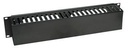 168458                                                                                                                                                                           Organizador Cables 19" - Con Tapa Plastico