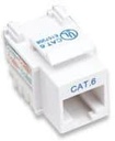 210591                                                                                                                                                                         Jack Rj45 Cat6 Keystone De Impacto Blanco. Para Uso Con Cable Sin Blindaje (utp) Cat6 - Compatible Con Herramientas De Ponchado 110 Y Krone