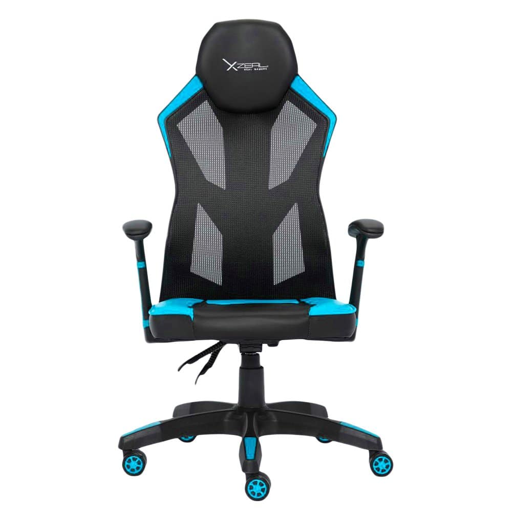Silla                                                                                                                                                                Gamer Azul Xz30 Xzeal. Xzsxz30a -
