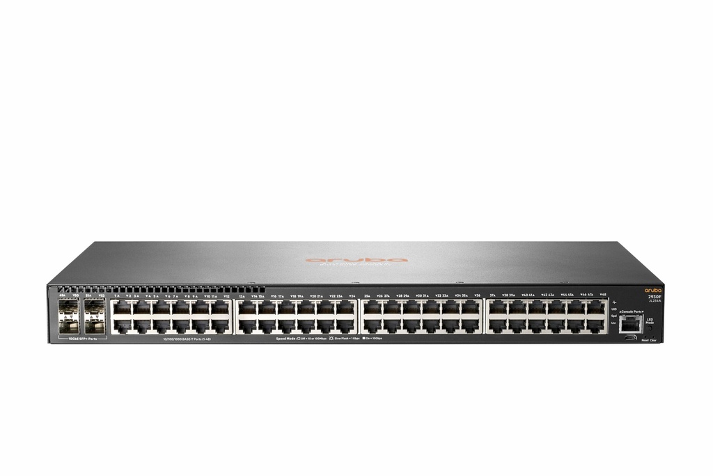 Switch                                                                                                                                                                Aruba 2930f 48g 4sfp+ - Plata, 48