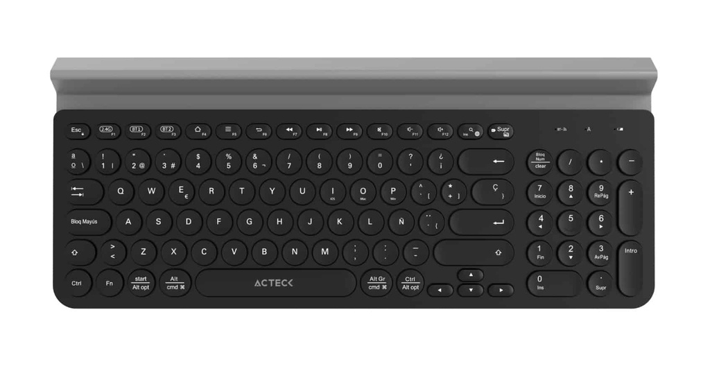 Teclado                                                                                                                                         Inalámbrico Conexión Dual 2.4hz/bluetooth  Inspire Comp Ti695 Elite Series -