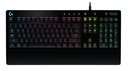 Teclado                                                                                                                                           Gaming Logitech G213 Prodigy - Usb, Qwerty, Inglés, Negro, Multicolor
