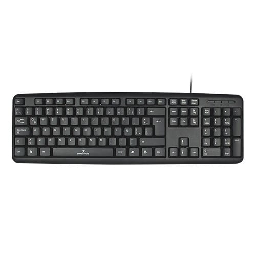 Teclado                                                                                                                                         Perfect Choice Pc-201038 - Usb, Qwerty, Negro, Universal, Alámbrico