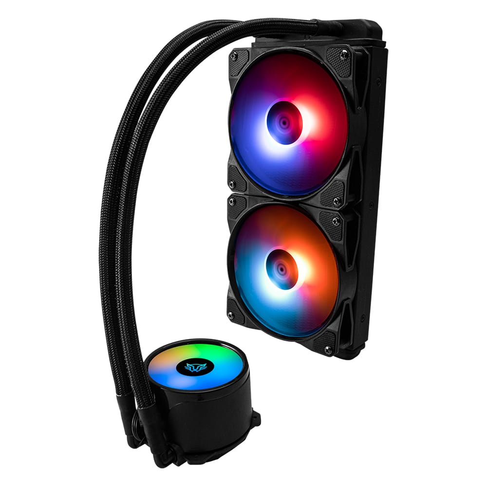 Enfriamiento                                                                                                                                                                                     Liquido Aio Balam Rush 2 Vent 120 Mm Argb 280 Tdp Lga 1200 Y Am4 Hydrox Ls970 -