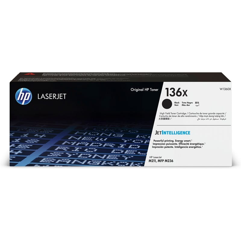 Toner                                                                                                                                                                                                                                                                                                                    Hp 136x Negro Alto Rendimieto (w1360x)
