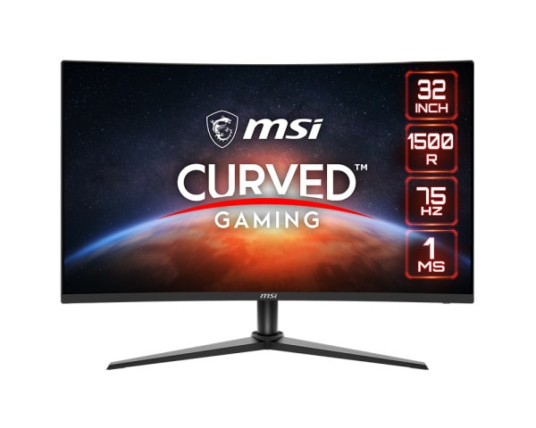 Monitor       Gamer Curvo MSI G323cv Led 32", Full Hd, Freesync, 75hz, Hdmi, Negro G323cv