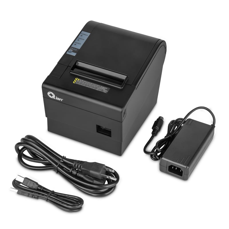 Mini                                                                                                                                                                                             Printer Qian Qop-t80ul-ri 80 Mm Termica Usb+lan Corte Auto 1dy2d