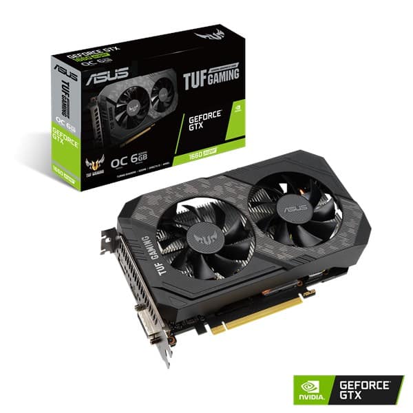 Tarjeta   De Video ASUS Nvidia Geforce GTX 1660 Super Tuf-gtx1660s-o6g-gaming 6gb/gddr6/hdmi 2.0