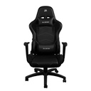 SILLA PARA GAMING BALAM RUSH THUNDER RECLINABLE HASTA 150 GRADOS, 120KG MAX NEGRO