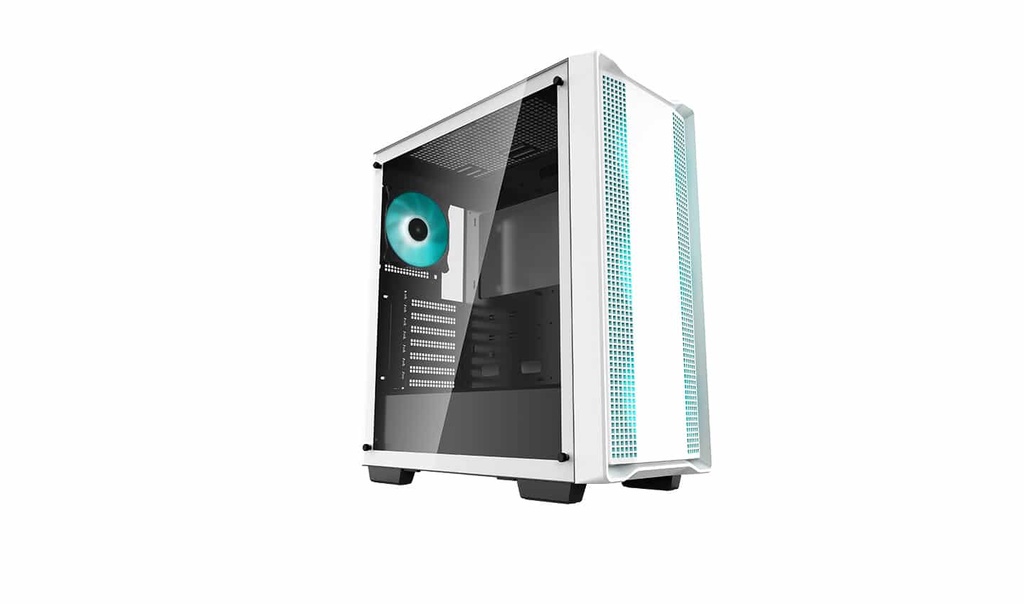 Gabinete          Deepcool Con Ventana Cc560 Led, Midi-tower, Mini-itx/micro-atx/atx, USB 2.0/3.0, Sin Fuente, 4 Ventiladores Instalados, Blanco
