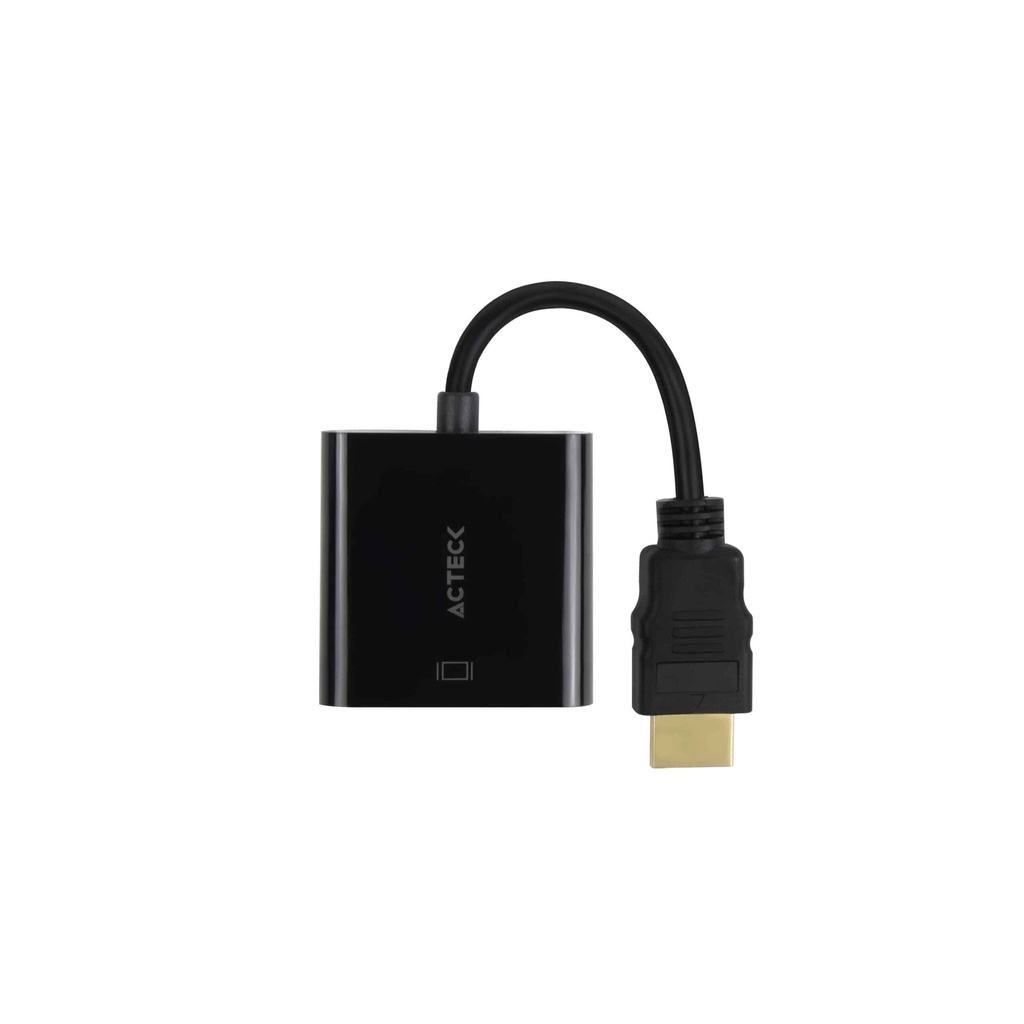 Adaptador Acteck Hdmi A Vga Shift Plus Av400 Macho-hembra Ac-934756