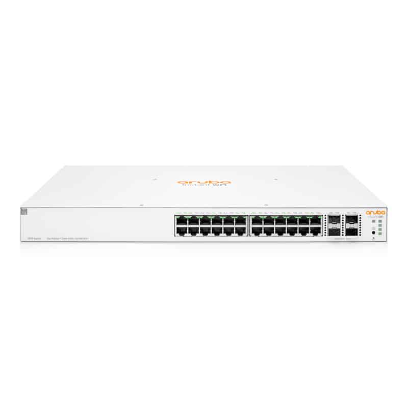 Switch Aruba  24 Ptos Poe Giga 4 Tos Spf 370w128 Gbits Adm (jl684b)