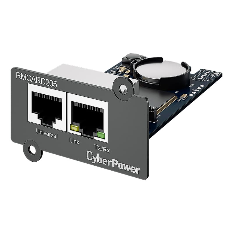 Tarjeta                                                                                                                                                                                                                                                                                                                                                                                                                                                                                                                                                                                           Para Monitoreo Remoto Cyberpower Rmcard205 2 Ptos Rj45