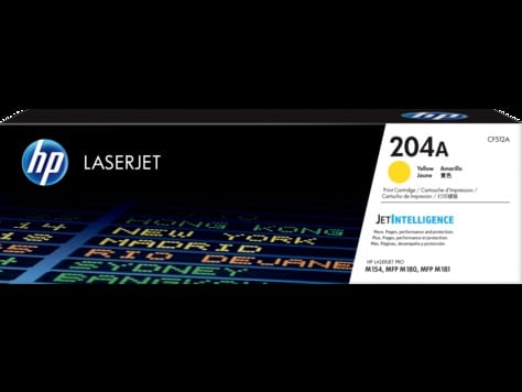 Toner                                                                                                                                                                                         Original Laserjet Hp 204a Amarillo (cf512a)