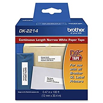 Cinta Brother Dk2214 Continua 12mm 30.48mm