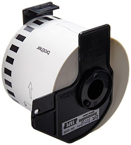 Rollo  De Etiqueta Brother Dk4205 Continua 2-3/7"(62mm)